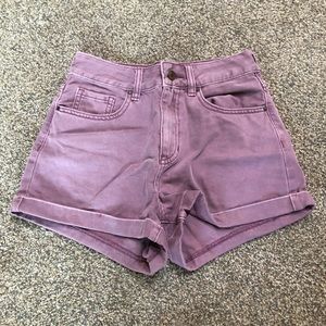 Light purple mom shorts!